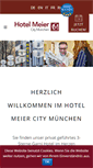 Mobile Screenshot of hotel-meier.de